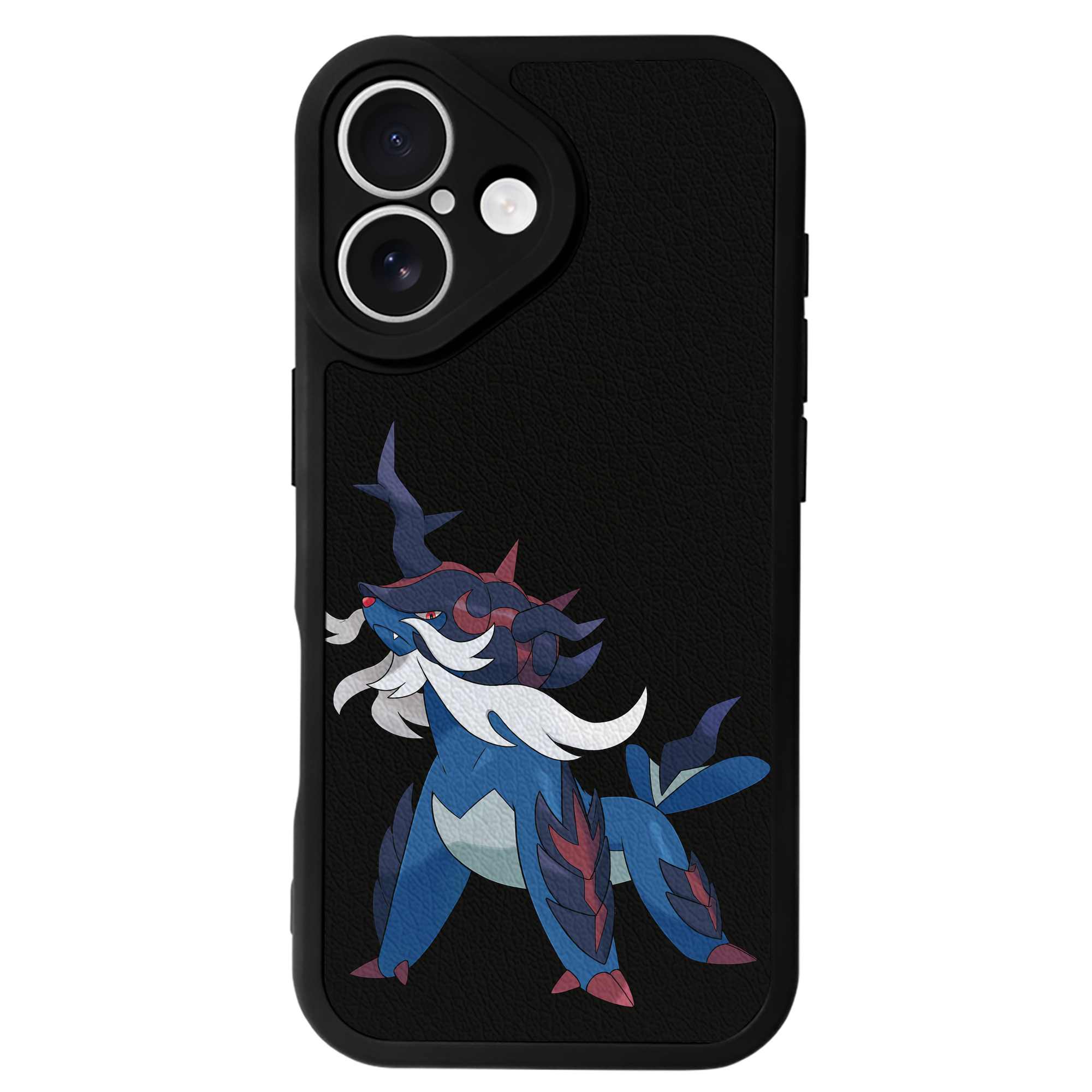（画像用） ポケットモンスター Pokémon 【iPhone 16シリーズ対応】シリコンスマホケース（レザー調） 材質：シリコン